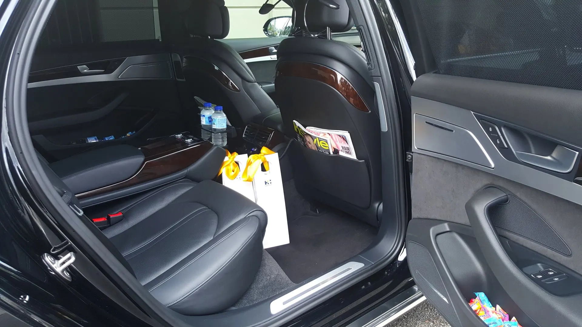 Audi passenger chauffeur seats