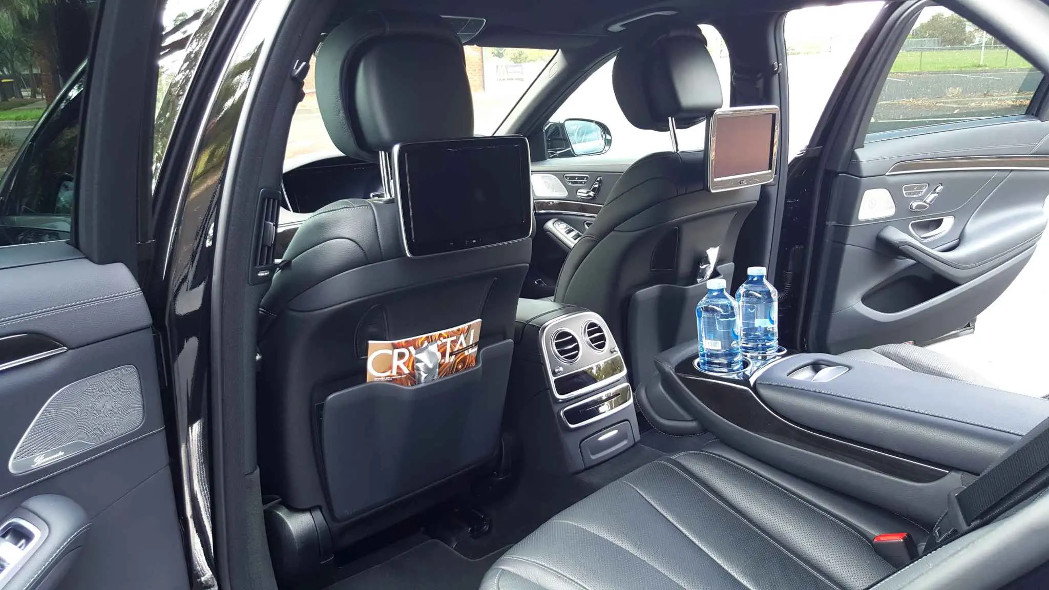 Mercedes rear interior