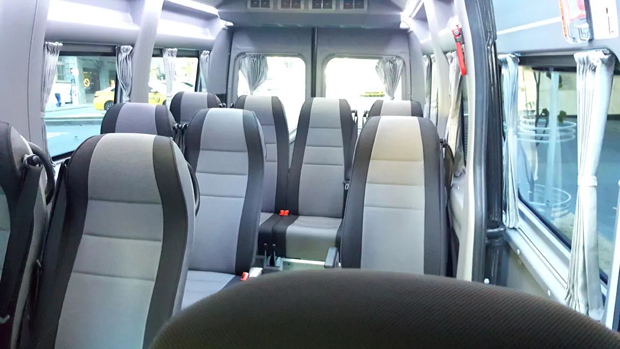 Interior of a people mover